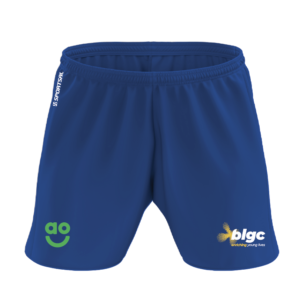 BLGC COACHES ZIP SHORTS (ML) NAVY