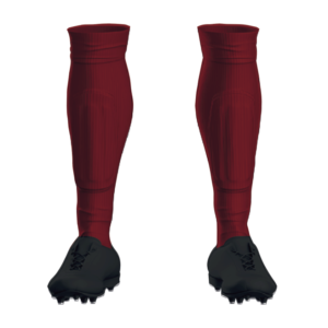 BLGC BURGUNDY GK SOCKS